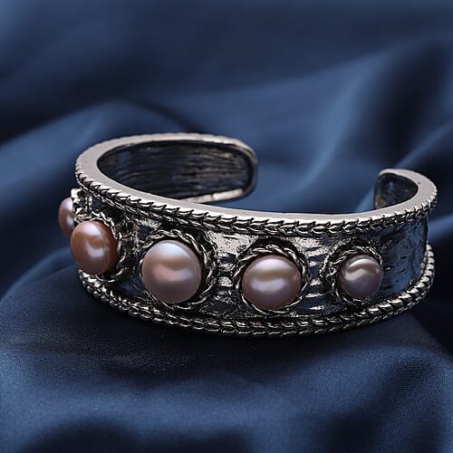 Purple Fresh Water Pearl - Product card gallery slide 2 (9431288578303)