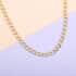 California Closeout Deal 10K Yellow Gold 3.5mm Curb Necklace 20 Inches 4.0 Grams image number 1
