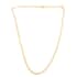 California Closeout Deal 10K Yellow Gold 3.5mm Curb Necklace 20 Inches 4.0 Grams image number 2