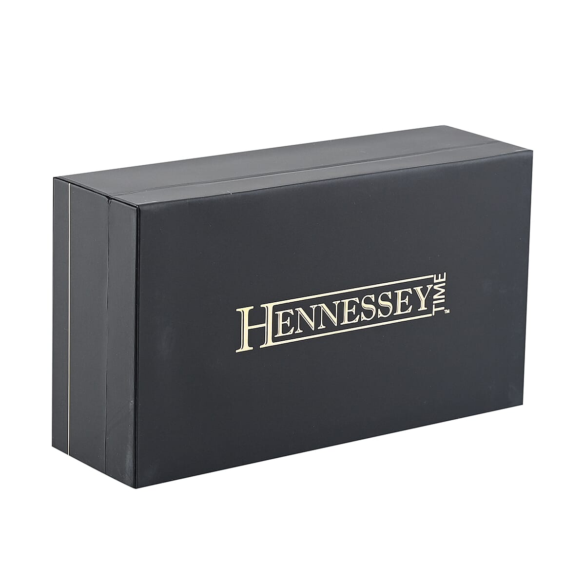 HENNESSEY Japanese Movement Stainless Steel Watch and Silver Power Bank with Charging Cable for Cell Phone image number 6
