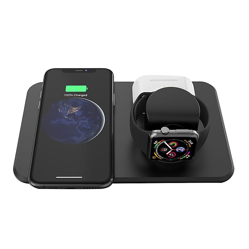 LETSFIT 3-in-1 Wireless Charging Station