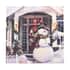 Multi Color Canvas 3-LED Snowman Christmas Painting (2xAA Battery Not Included) image number 0