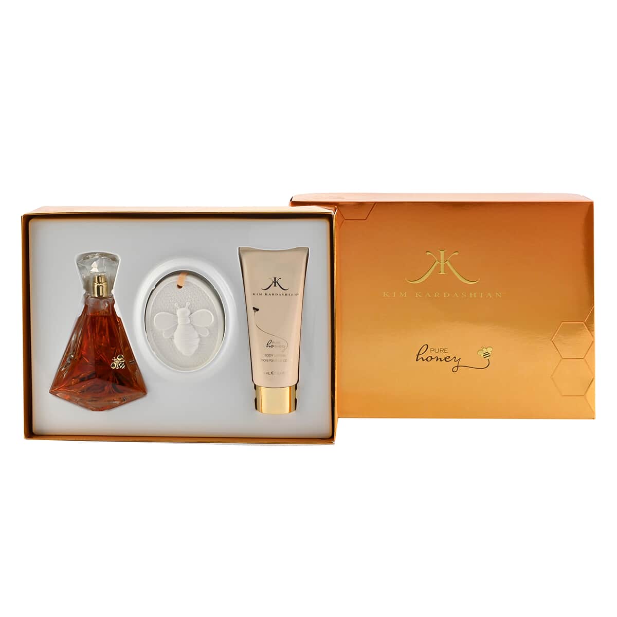 Kim Kardashian PURE HONEY Eau De Parfum Spray Gift Set image number 3