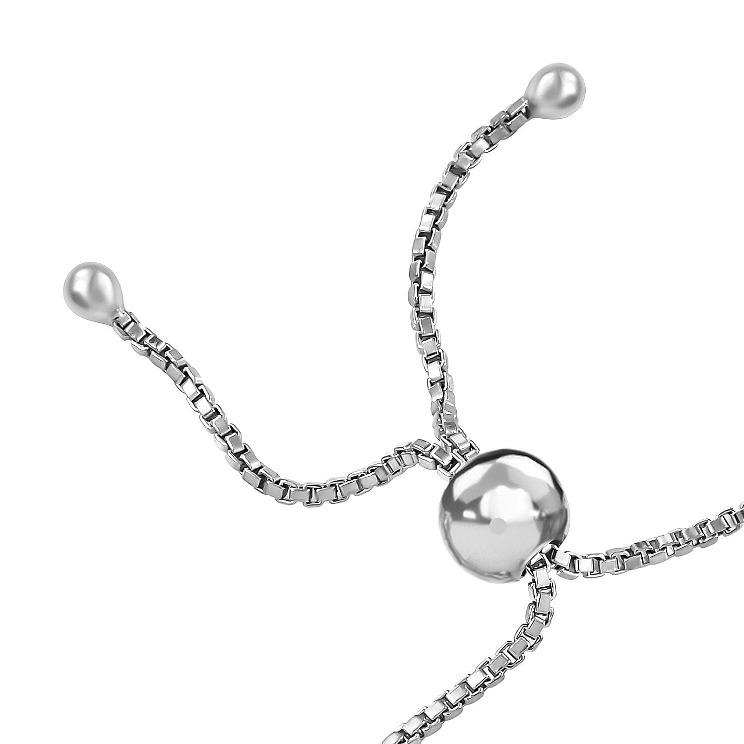 Elite Shungite 2.55 ctw Fancy Bracelet in Sterling Silver (9.5 In)