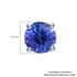 Iliana 18K White Gold AAA Tanzanite Solitaire Stud Earrings 1.60 ctw image number 4