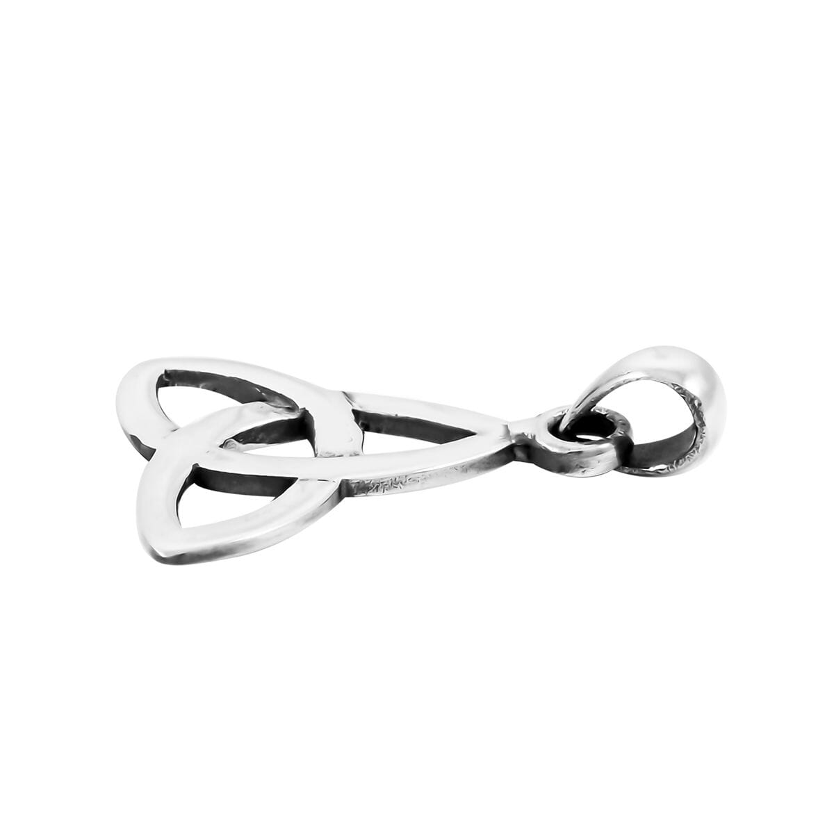 Trinity Knot Charm in Sterling Silver image number 3