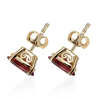 Luxoro 10K Yellow Gold AA Morro Redondo Pink Tourmaline Earrings 2.50 ctw