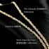 Italian Link Necklace 18K Yellow Gold, Diamond Cut Twisted Necklace, Gold Jewelry (24 Inches) image number 3