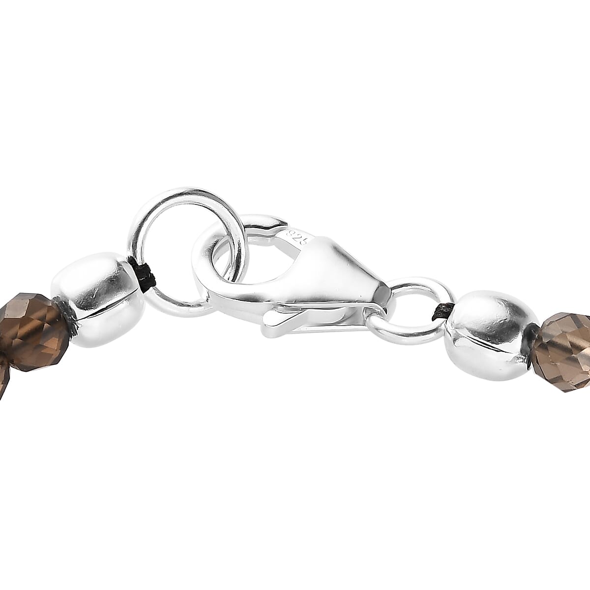Brazilian Smoky Quartz Bracelet in Sterling Silver (7.25 In) 15.40 ctw image number 5