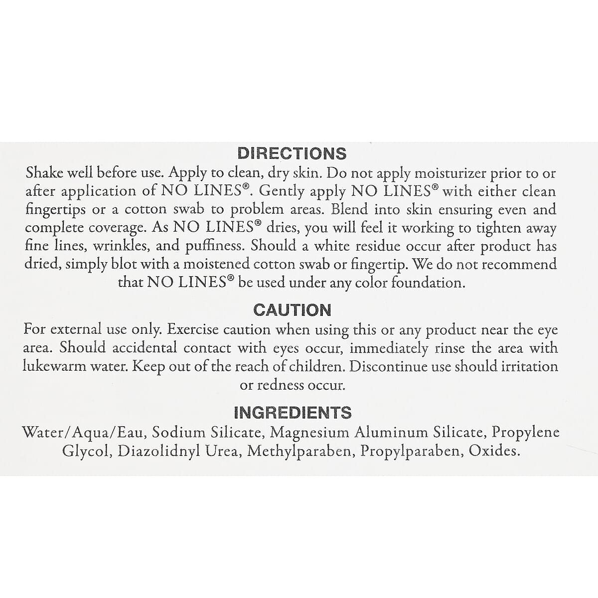 NO LINES Temporary Wrinkle Remover 0.5 fl oz image number 2