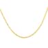 14K YG Over Sterling Silver Adjustable Bolo Sparkle Chain 24 Inches 3.50 Grams image number 0