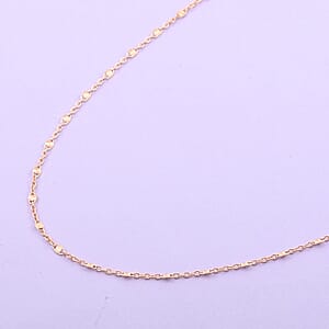 Italian 14K Rose Gold Over Sterling Silver Link Gucci Chain 24 Inches 2.90 Grams