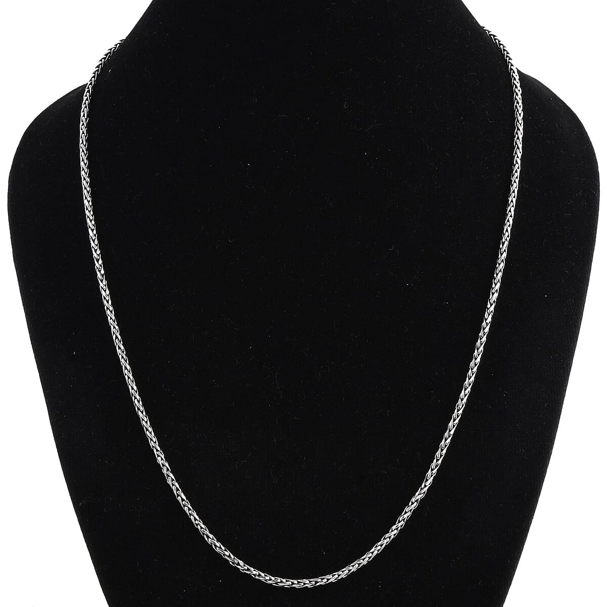 Bali Legacy Sterling Silver Padian Chain Necklace 20 Inches 18 Grams image number 2