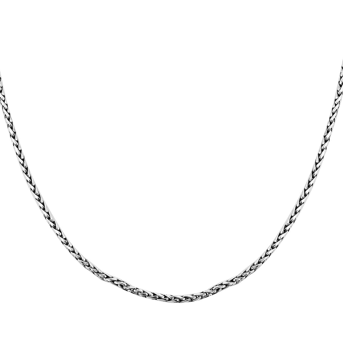Bali Legacy Sterling Silver Padian Chain Necklace 20 Inches 18 Grams image number 4