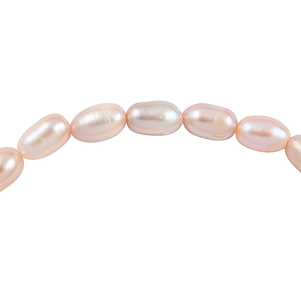 Pink Freshwater Pearl Bolo Bracelet in Sterling Silver image number 2