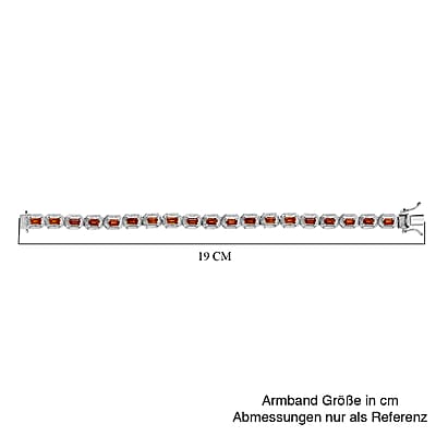 Premium Tanzanian Golden Tourmaline Bracelet, Platinum Over Sterling Silver Bracelet, Tourmaline Bracelet, Birthday Gifts For Her (7.25 In) 5.40 ctw