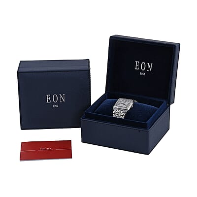 Eon 1962 Swiss Movement Bracelet Watch in Sterling Silver (7 In) 70 Grams