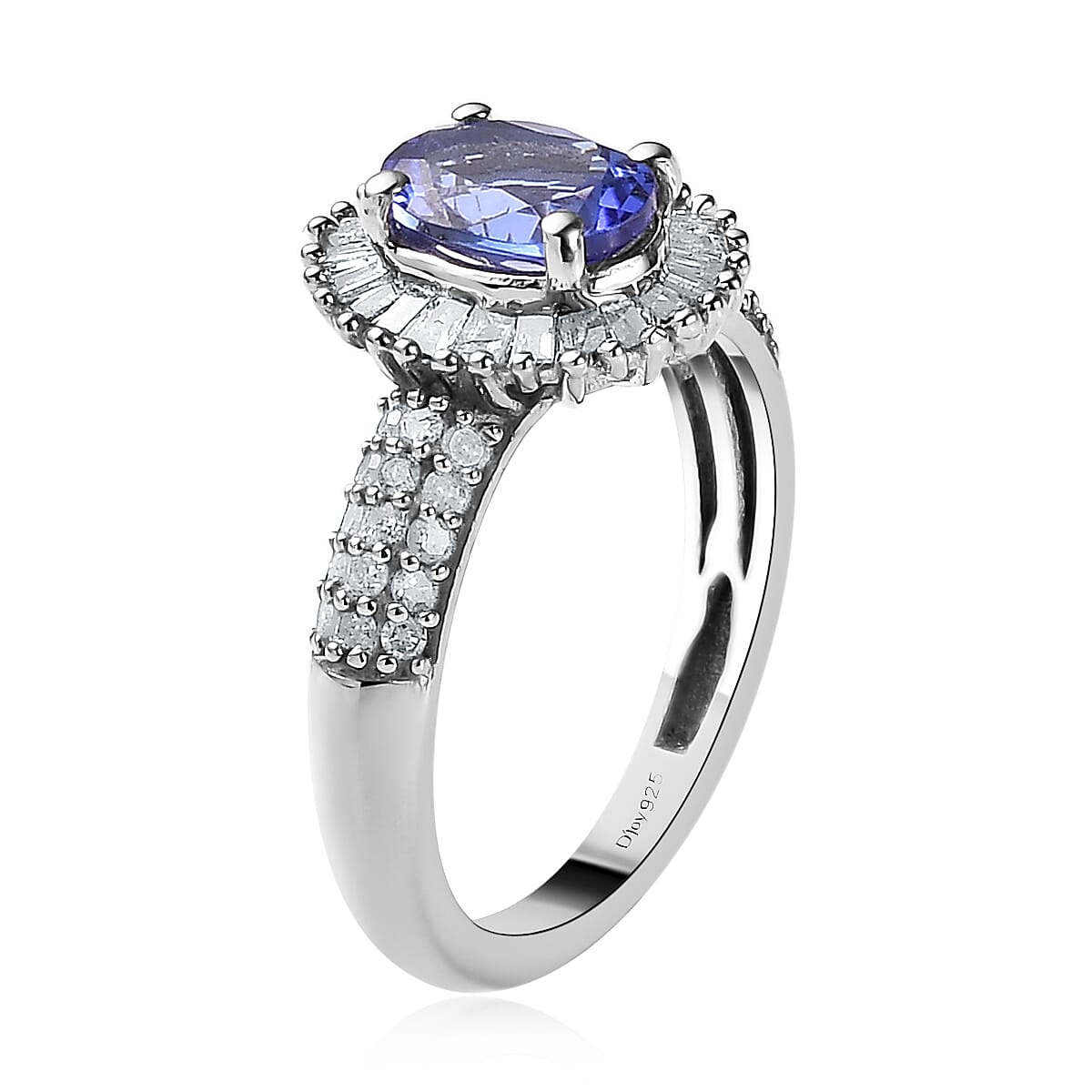 Tanzanite & White Diamond / 8 - Product card gallery slide 4 (9431513137407)
