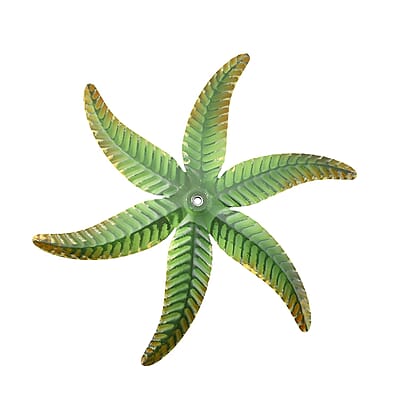 Green Solar Wind Spinner Stake - Hummingbird