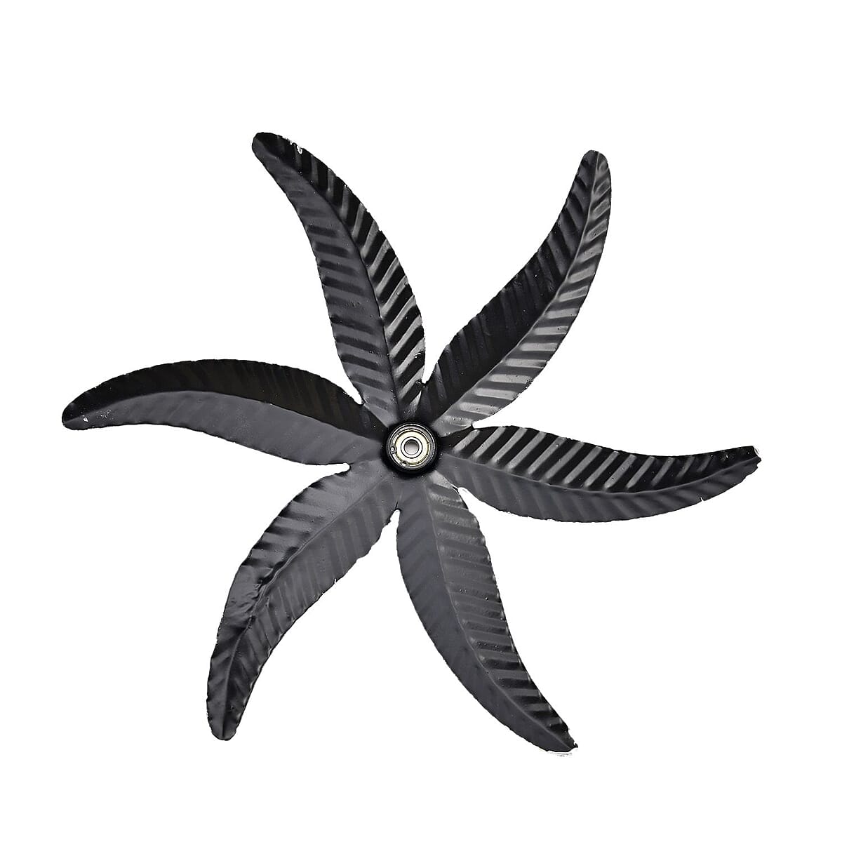 Blue Solar Wind Spinner Stake - Peacock image number 6