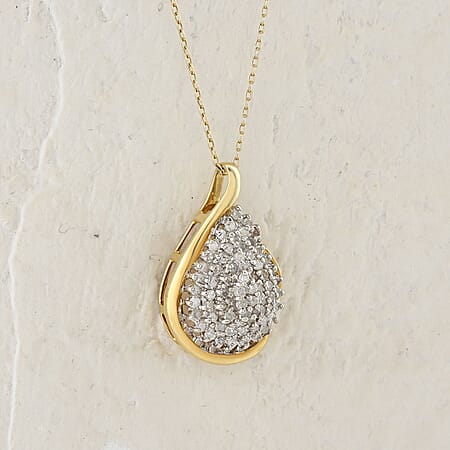 White Diamond / 925 Silver / Yellow Gold - Product card gallery slide 2 (10176943849785)
