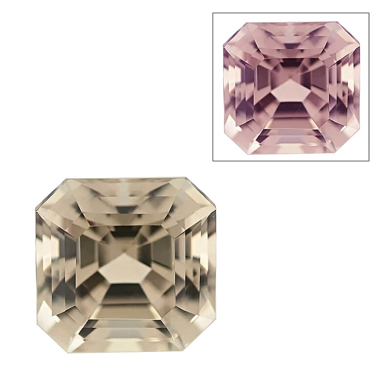 Asscher Cut AAAA Turkizite (Sqr 9 mm) 3.80 ctw