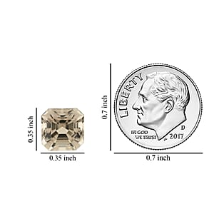 Asscher Cut AAAA Turkizite (Sqr 9 mm) 3.80 ctw