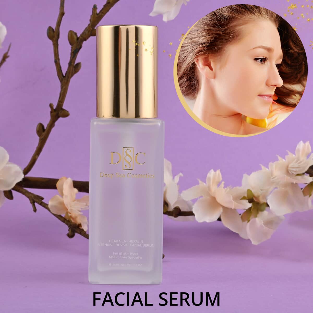 Deep Sea Cosmetics HEXALIN Intensive Revival Facial Serum For All Skin Types 50ml/1.7oz image number 1