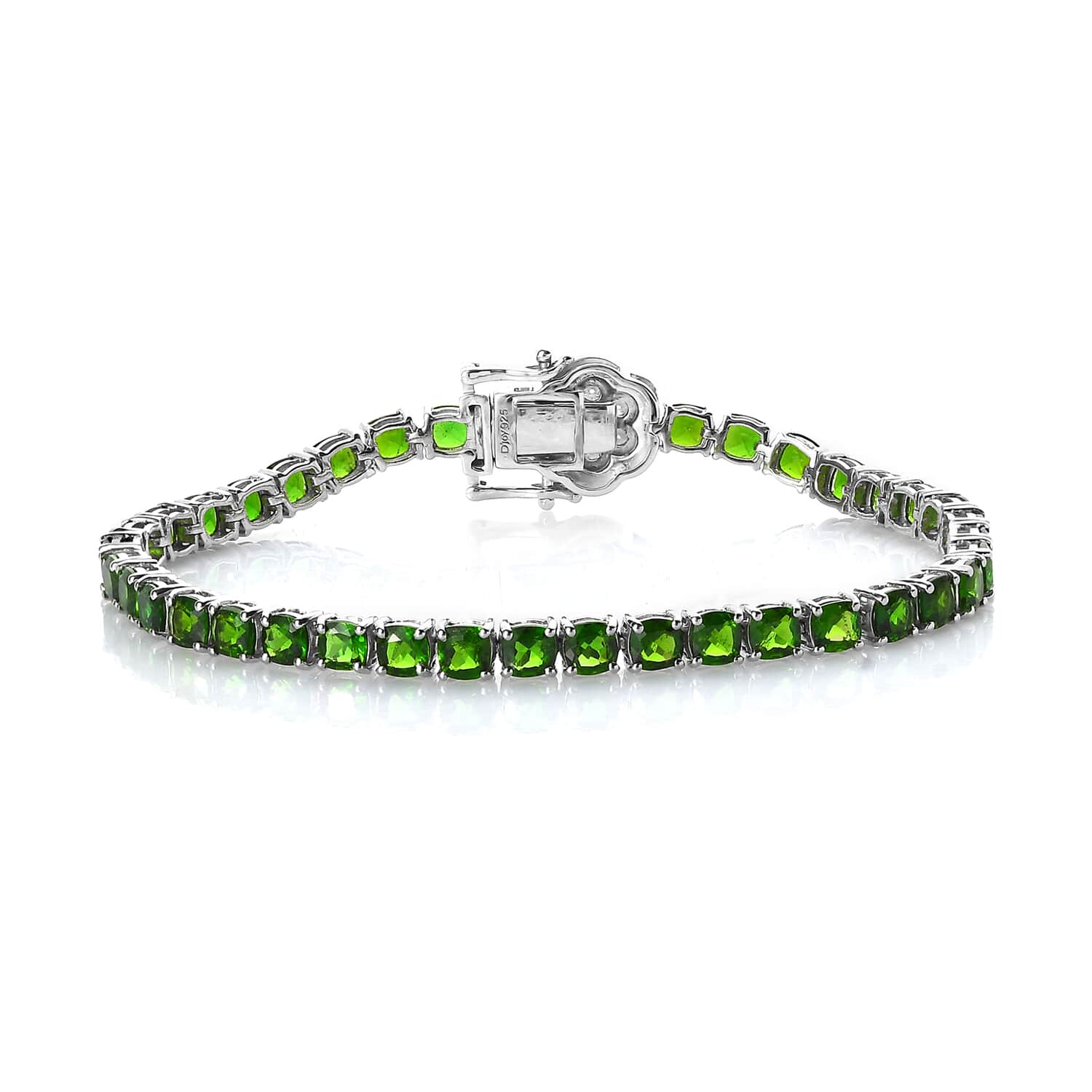 Chrome diopside clearance tennis bracelet