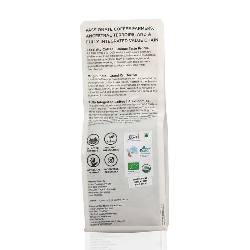 Araku Arabica Ground Coffee - Signature 8.82 Oz