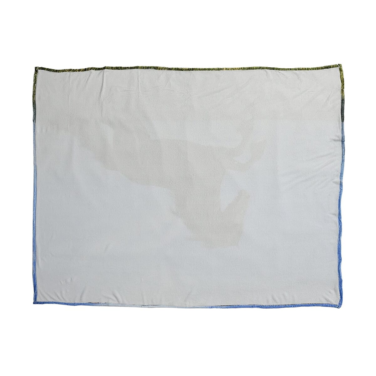 Homesmart Black Horse Digital Print Pattern Flannel Blanket image number 2