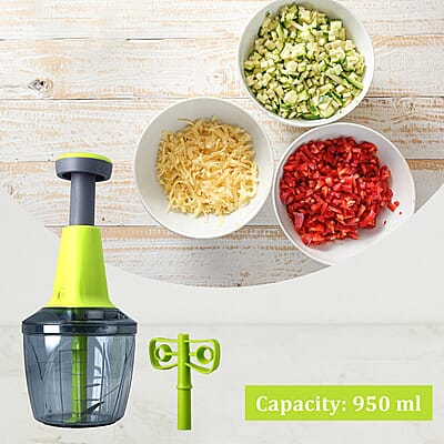 Chopper Blender Food Grade 950ml Unbreakable Virgin Food Grade - Green