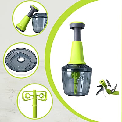 Chopper Blender Food Grade 950ml Unbreakable Virgin Food Grade - Green