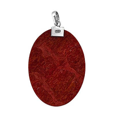 Sponge Coral Pendant in Sterling Silver