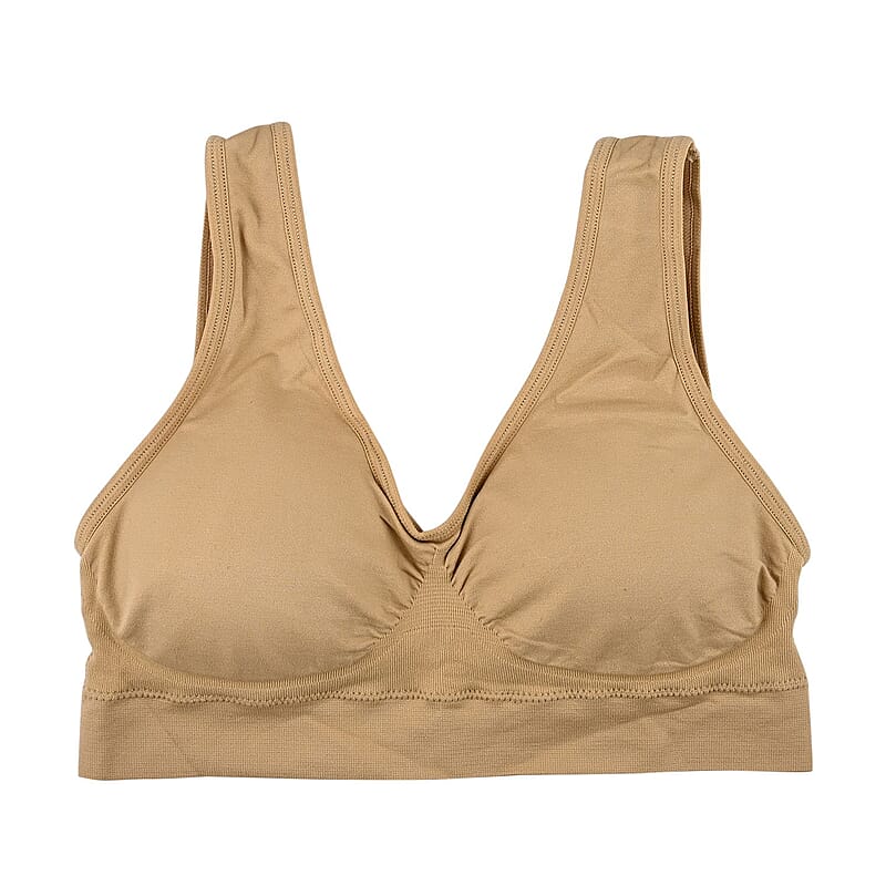 GENIE Bra with Straps - Nude (L)