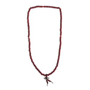 Plum Color 108 Beaded (8mm) Feng Shui Stretch Bracelet
