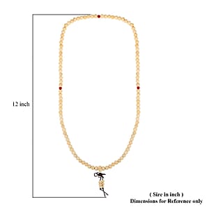 White Color 108 Beaded (8mm) Feng Shui Stretch Bracelet