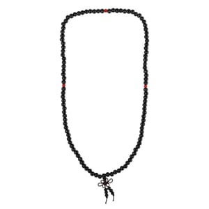 Value Buy Black Color 108 Beaded (8mm) Feng Shui Stretch Bracelet