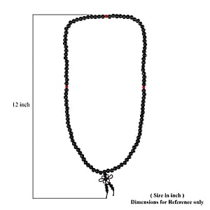 Black Color 108 Beaded (8mm) Feng Shui Stretch Bracelet