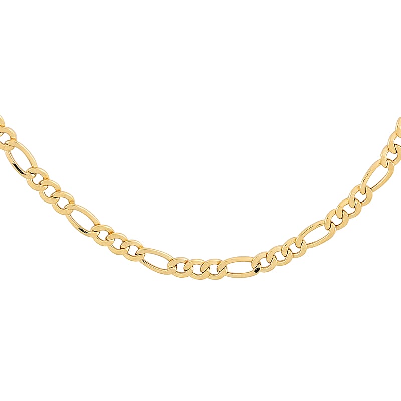 NEW YORK CLOSEOUT 10K Yellow Gold 2.4mm Figaro Necklace 20 Inches 2 Grams