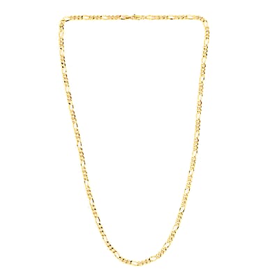 NEW YORK CLOSEOUT 10K Yellow Gold 2.4mm Figaro Necklace 20 Inches 2 Grams