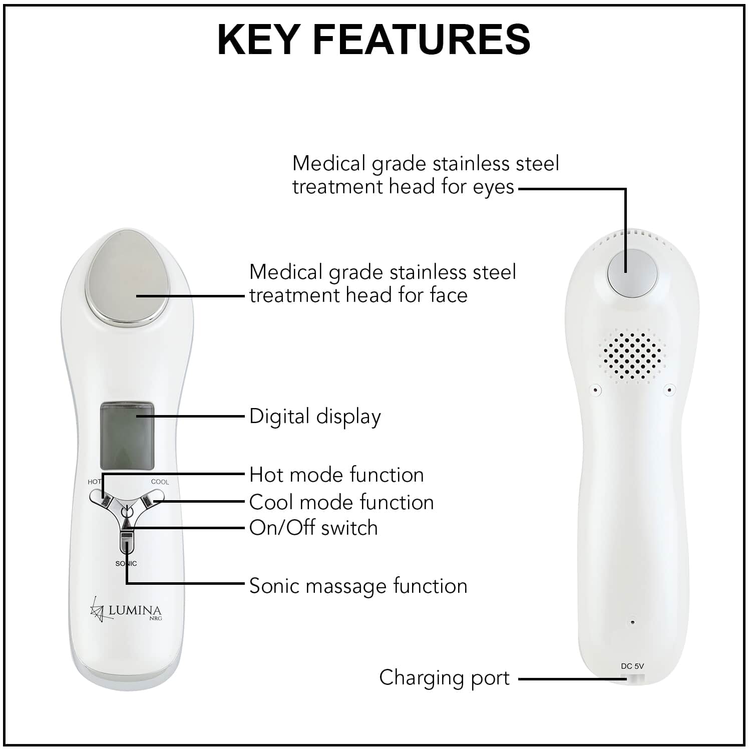 Lumina deals NRG ultrasonic infuser