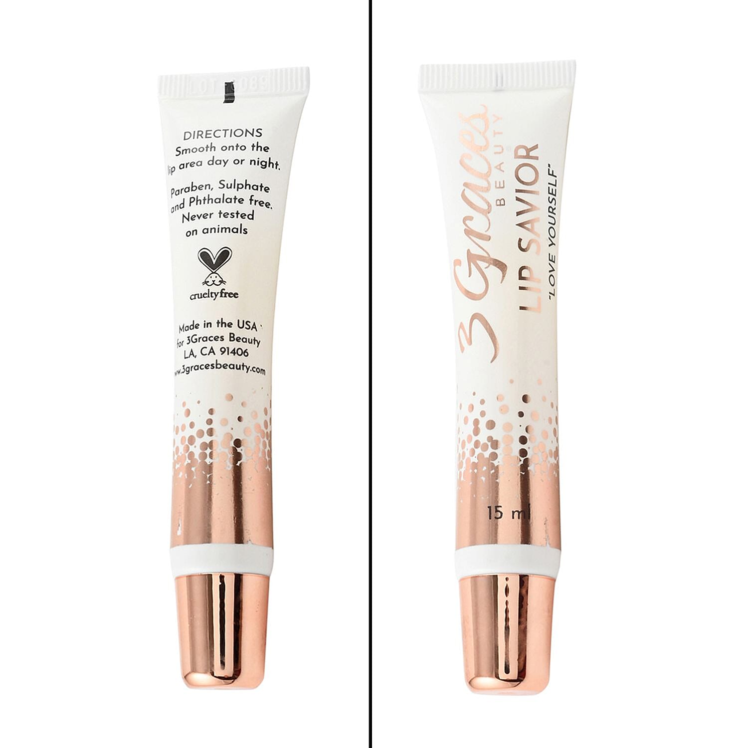 3 Graces Lip Savior & Nude Lip Gloss Duo Set