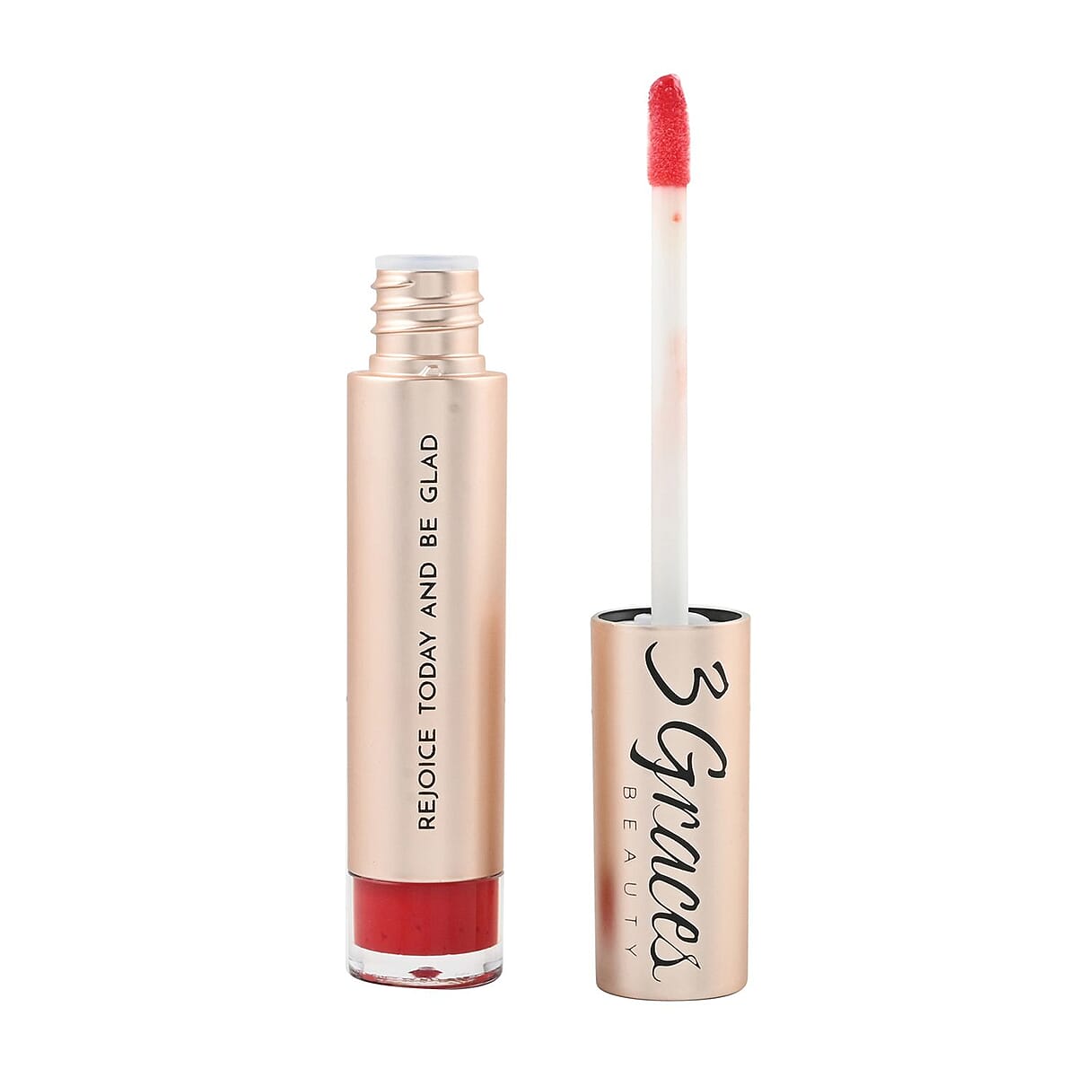 3 Graces Lip Savior & True Red Lip Gloss Duo Set image number 2