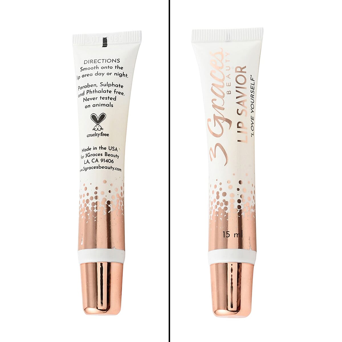 3 Graces Lip Savior & True Red Lip Gloss Duo Set image number 3