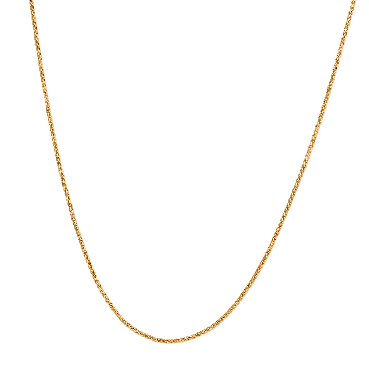 22K Yellow Gold Spiga Chain 24 Inches 6 Grams image number 0