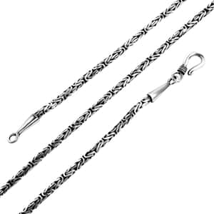 Bali Legacy Borobudur Necklace in Sterling Silver 40 Grams 36 Inches