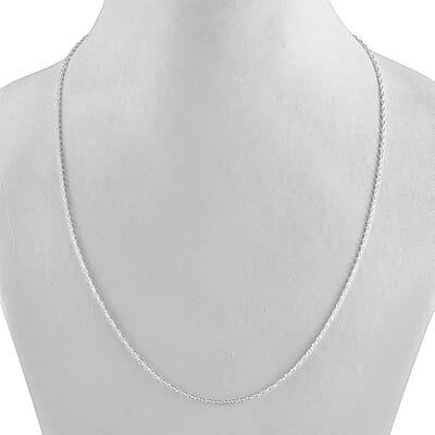 Artisan Crafted Sterling Silver Fancy Link Chain Necklace 24 Inches 2.75 Grams