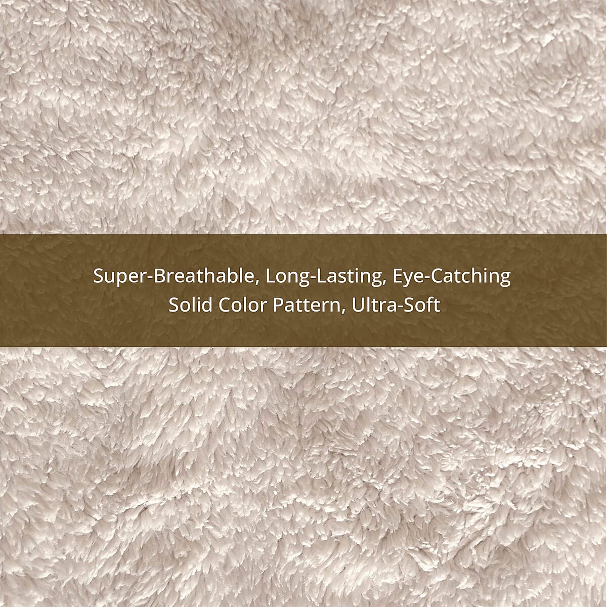 HOMESMART Orange Microfiber Sherpa Blanket image number 2