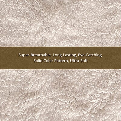 Homesmart Orange Microfiber Sherpa Blanket